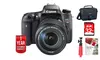 Canon EOS Rebel T6s 24.2MP 1080p Full-HD DSLR Camera with EF-S 18-135mm IS STM Lens Kit and 32GB Memory-Card Bundle