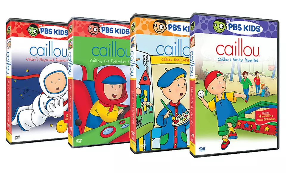 PBS Caillou DVD 4-Pack - Primary Image