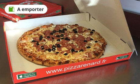 1 ou 2 pizzas au choix avec 1 ou 2 boissons 33 cl au choix dès 7,90 € chez Pizza Renard