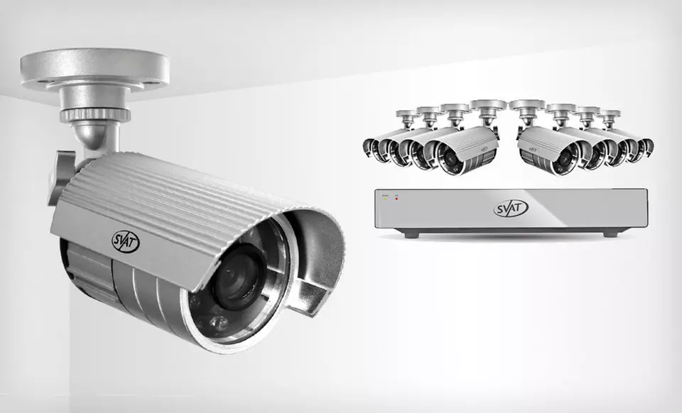 SVAT Smart Security DVR Systems with Night-Vision Cameras (Up to 58% Off). Three Options Available. - Primary Image