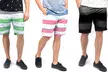 Micros Men's Printed Board Shorts (Size 32) - Second Medium