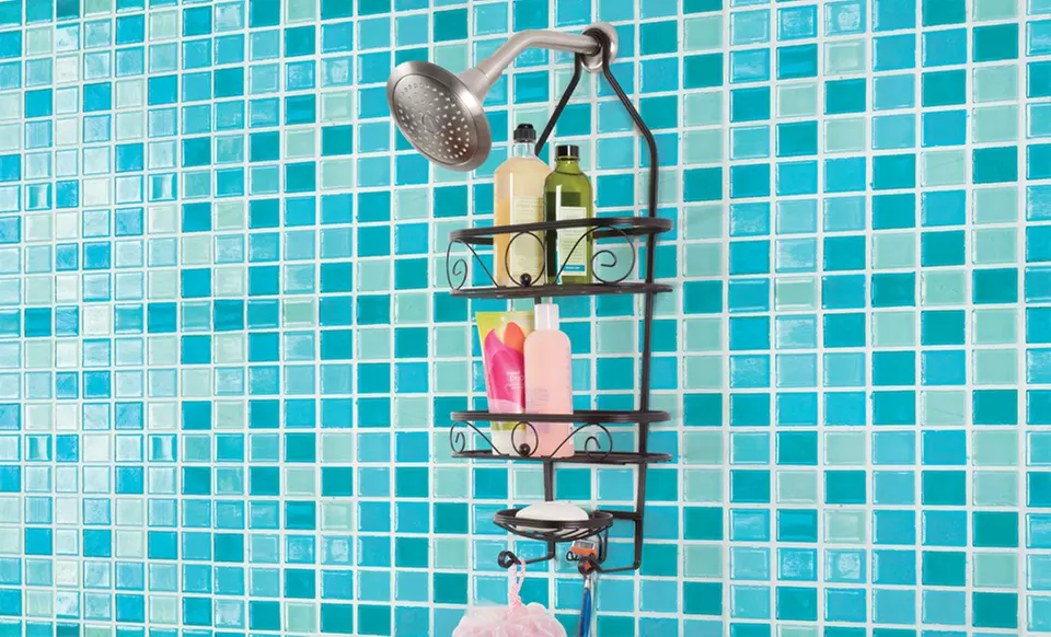 Triple Wire Basket Shower Caddy. Multiple Styles. - Primary Image