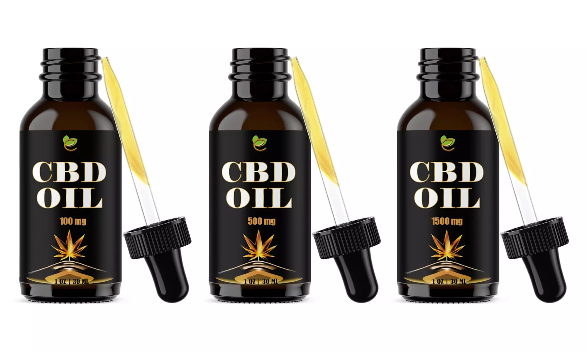 Premium Nature 100% Natural CBD Oil (1 Fl. Oz.) - Primary Image