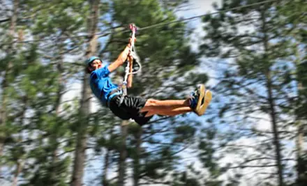 3G Swing Ride or Obstacle-Course Challenge for Two at Character Challenge Course in Park Rapids (Up to Half Off)  - Primary Image