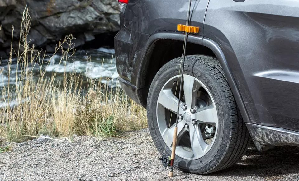 Sportsman Bumper Hunting- and Fishing-Equipment Clip in Black, Green, or Orange. Free Returns. - Second Medium