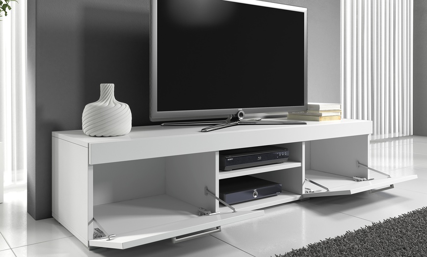 Image 6: Mambo Gloss TV Cabinet