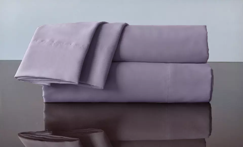$29.99 for a Solid-Color Microfiber Sheet Set ($100 List Price). Multiple Colors Available. Free Shipping and Returns. - Second Medium