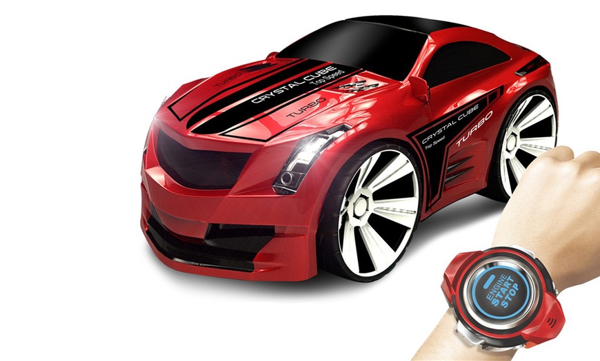 Image 2: RC Voice Car with Control Watch