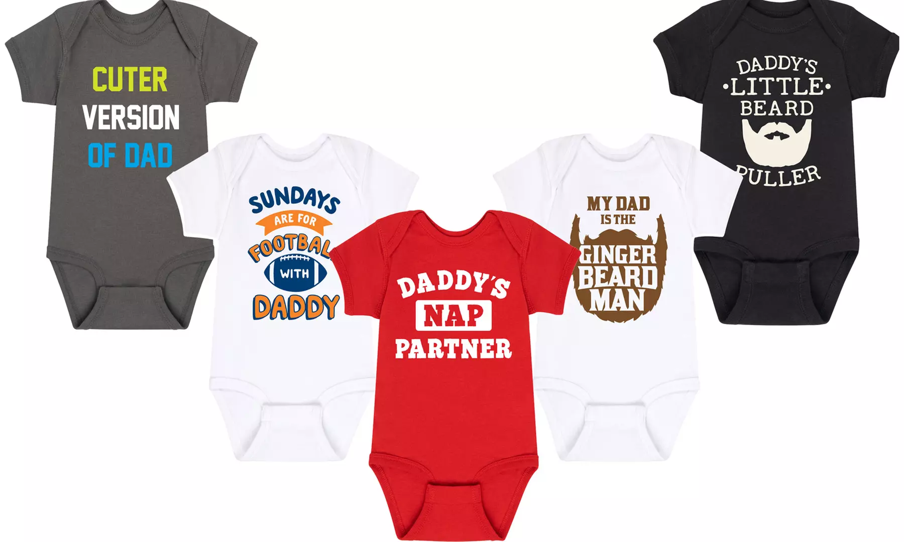 Instant Message Dad's Little Buddy Infant One-Piece - Primary Image