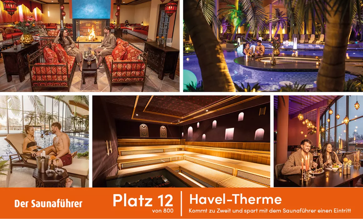 2:1 Gutschein für die Havel-Therme (bis zu 50% sparen) - Primary Image