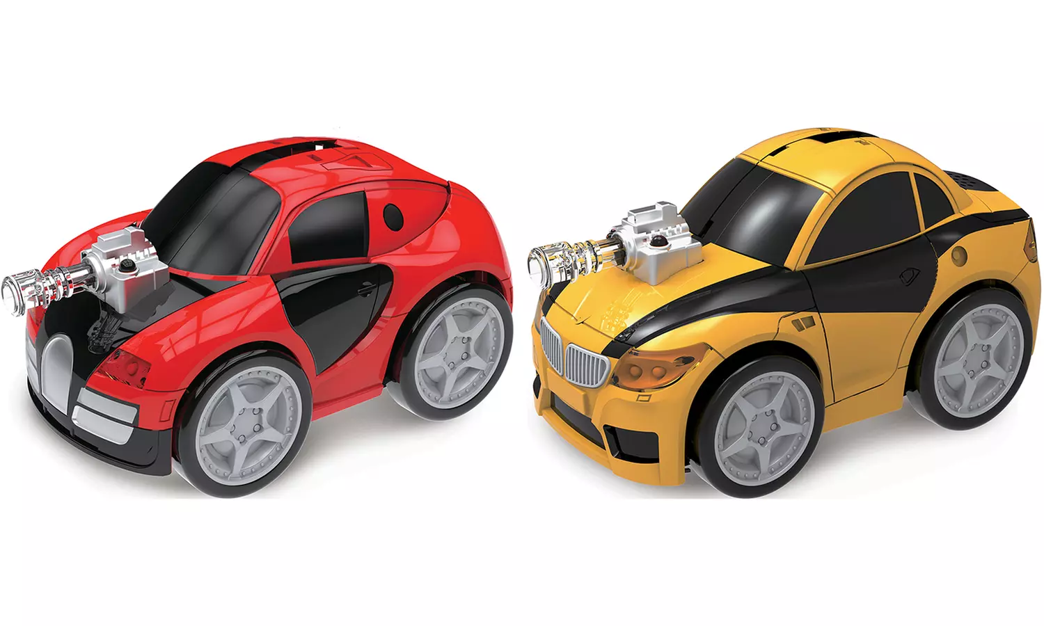 Pack de 2 voitures RC Battle avec 2 télécommandes, de la marque IrDrone - Primary Image