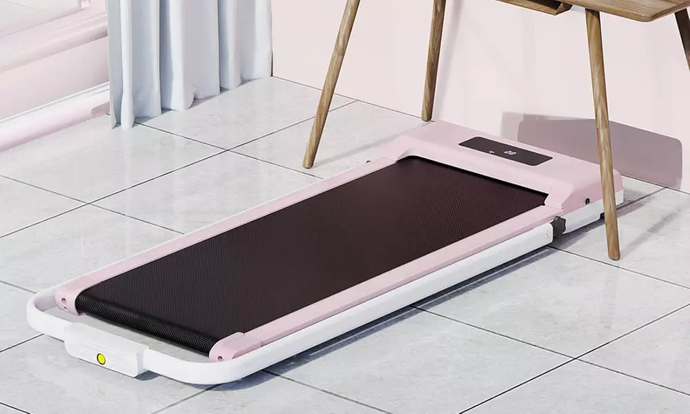 2-in-1 Foldable Treadmill with 0-6.25 MPH Speed in Various Colors
