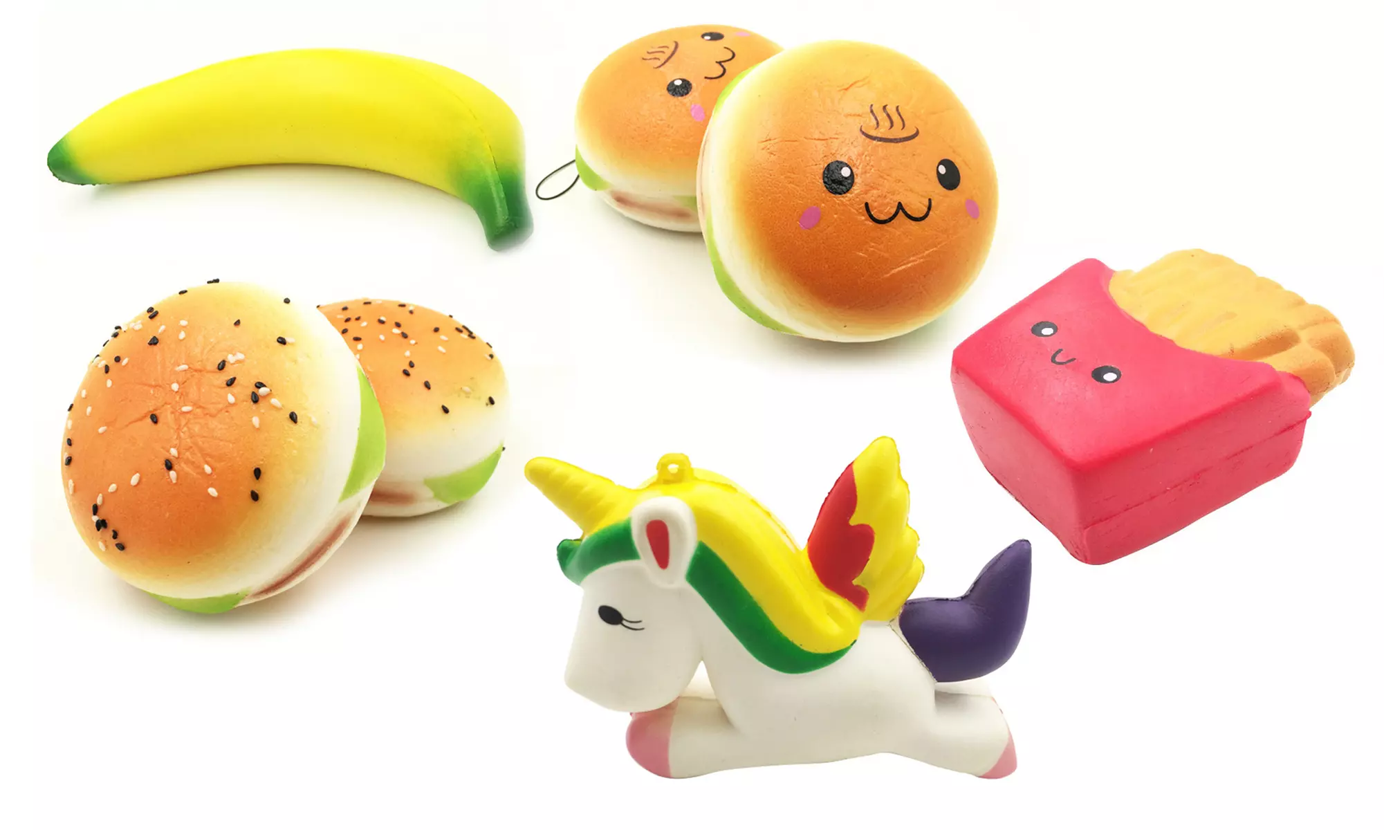 Slow Rise Big Squishy Squishies Mystery Deal (4-Pack) - Primary Image
