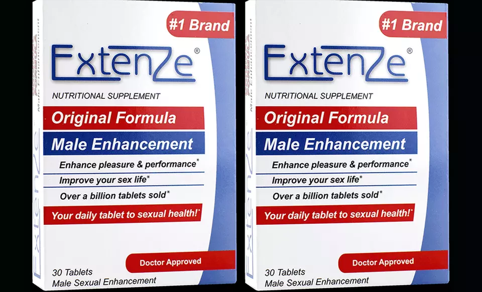 60-Servings of Extenze Original Male Enhancement Supplement    - Primary Image