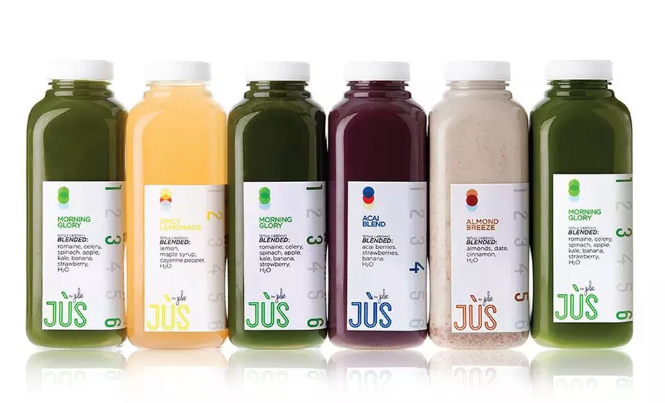 Juice Cleanse for $33–$175 from Jus by Julie - Primary Image