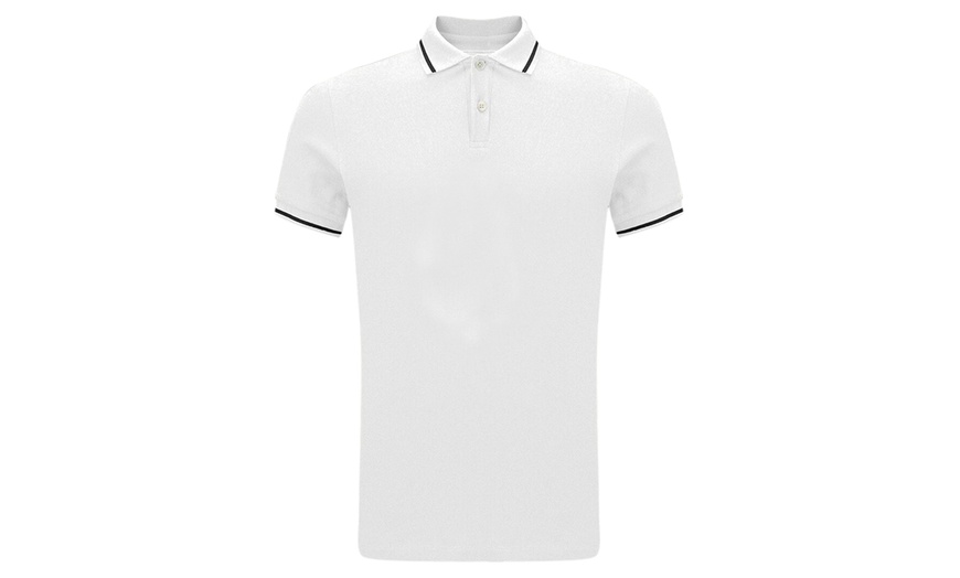 Image 13: Men's Collared Polo T-Shirt
