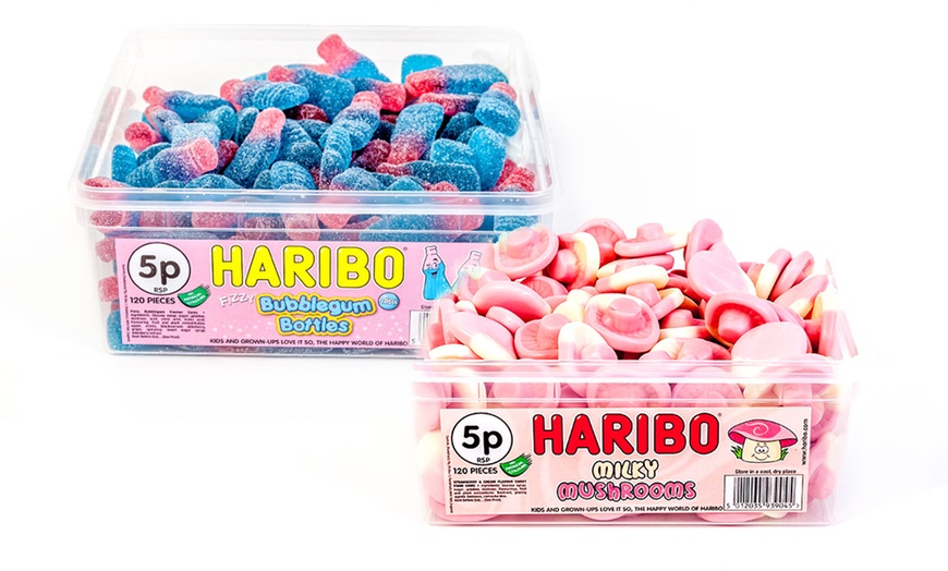 Image 1: Haribo Sweet Tubs