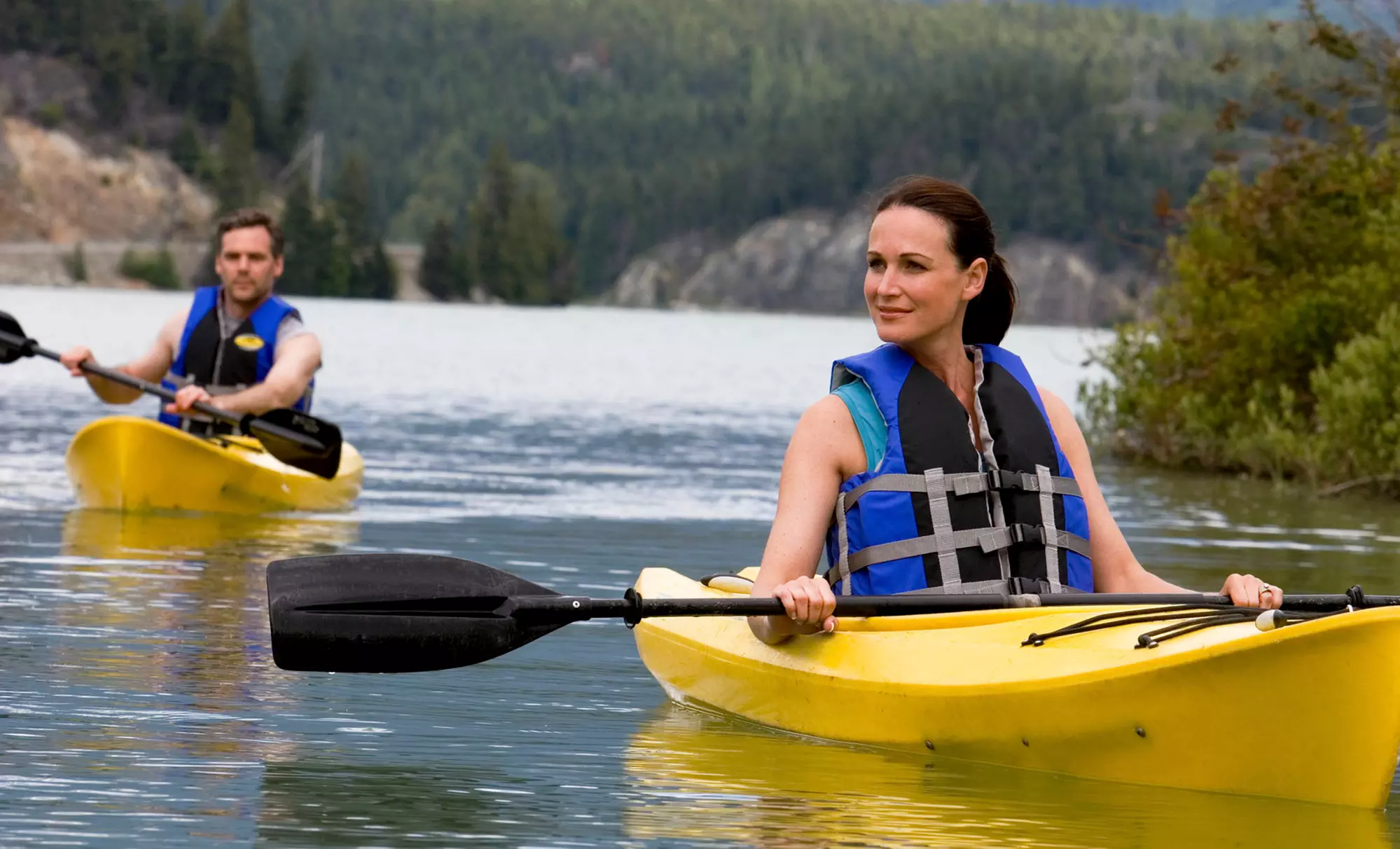 One- or Two-Hour Rental of a Paddleboat, Single-Person Kayak, or Canoe at Dows Lake Pavilion (46% Off) - Primary Image