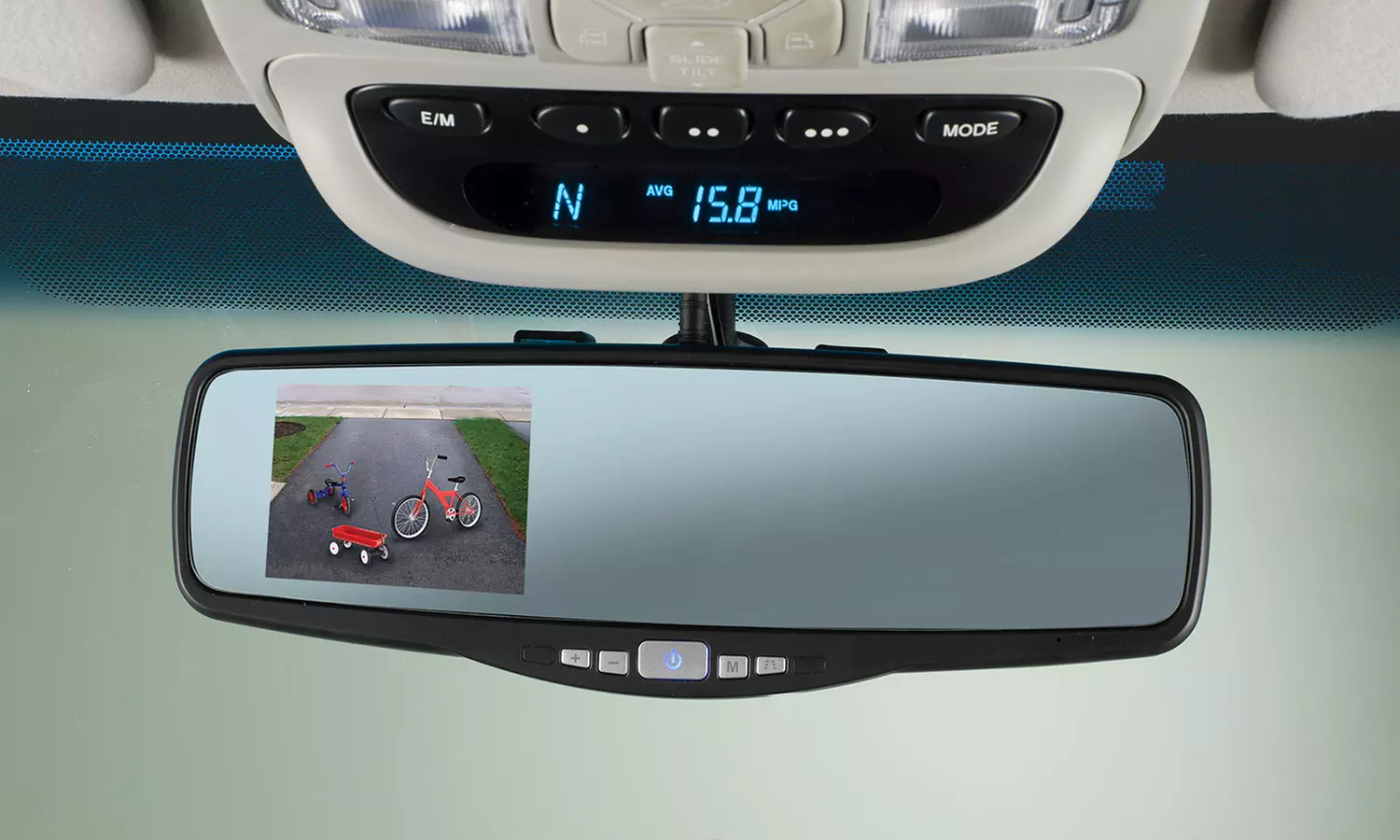 Peak Rear-View Mirror Back-Up Camera System - Primary Image