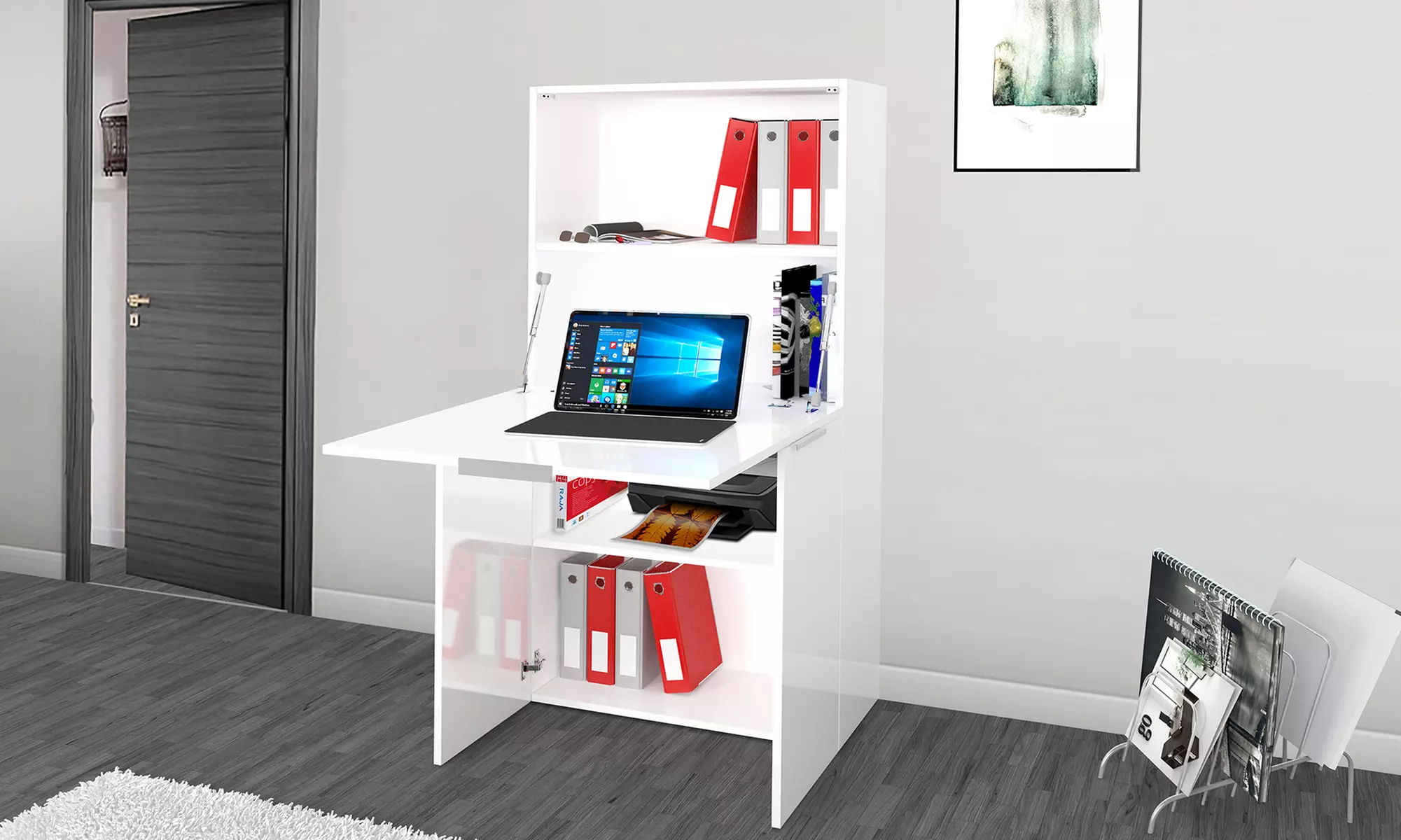 Scrivania angolare o scrivania regolare