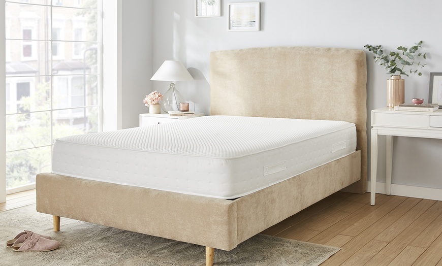 Image 1: Florence Memory Foam Deep-Quilted Pure Comfort Mattress