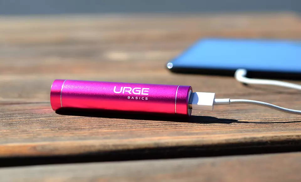 Urge Basics 2,000 or 2,600 mAh Portable USB Battery Charger. Multiple Colors Available. Free Returns. - Primary Image