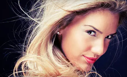 Women's Cut with Optional Color or Highlights, or Men's Cut with Color at Visual Effects Salon & Spa (Up to 54% Off) - Primary Image