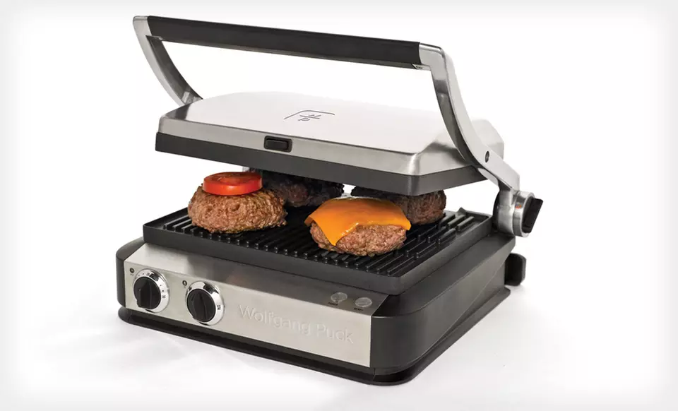$59 for a Wolfgang Puck Tri-Grill with Storage Drawer and Three Plates ($176.65 List Price). Free Shipping. - Second Medium
