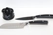 Emeril 2-Piece Knife Set with Sharpener in Black, Red, or White. Free Returns. - Second Medium