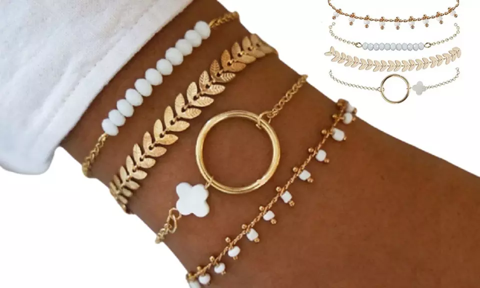 1 ou 2 ensembles de 4 bracelets, collection "Lola" - Primary Image