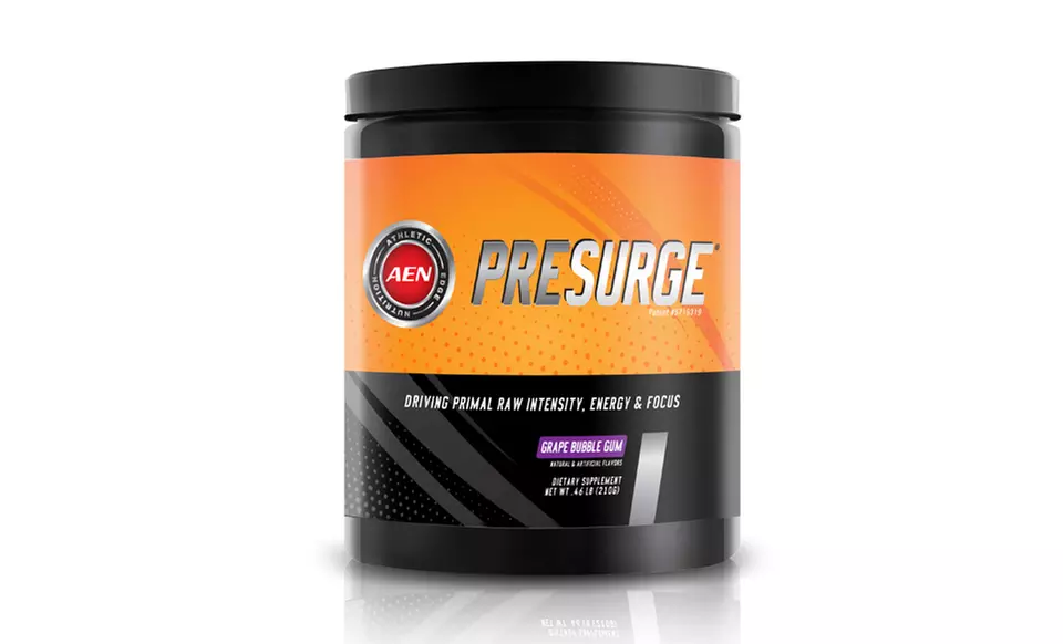 $23.99 for AEN PreSurge Pre-Workout Mix (0.46 lb.) ($49.99 List Price). Multiple Flavors Available. Free Shipping. - Primary Image