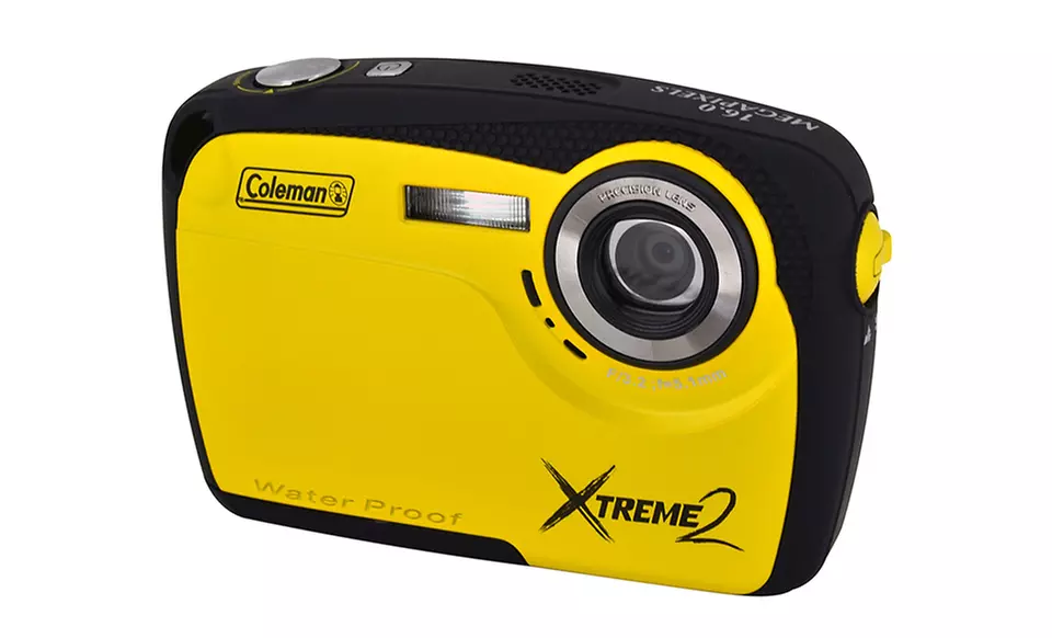 Coleman Xtreme2 16MP HD Waterproof Camera (C12WP). Multiple Colors Available. Free Returns. - Second Medium