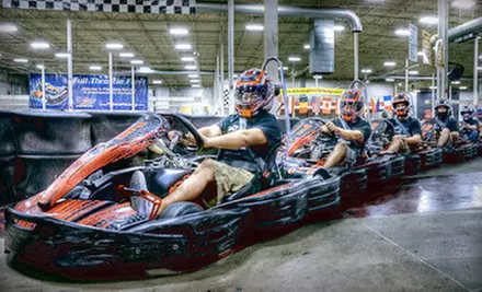 Two Go-Kart Races for One or Four Go-Kart Races for Up to Two at Octane Raceway (Up to 55% Off) - Primary Image