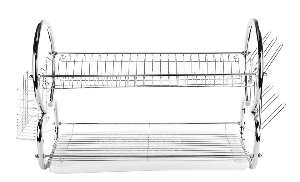 22" Two-Tier Dish Rack - Second Medium
