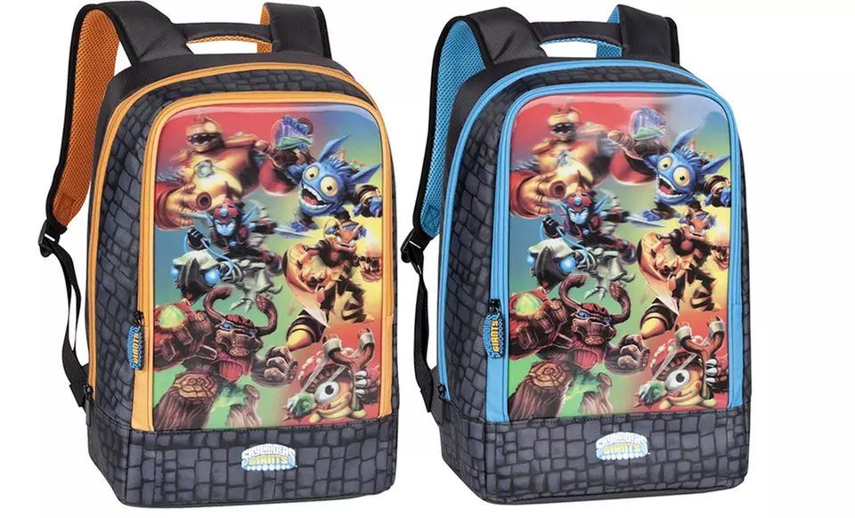 Skylanders Giants Game Sling Pack in Blue or Orange. - Primary Image