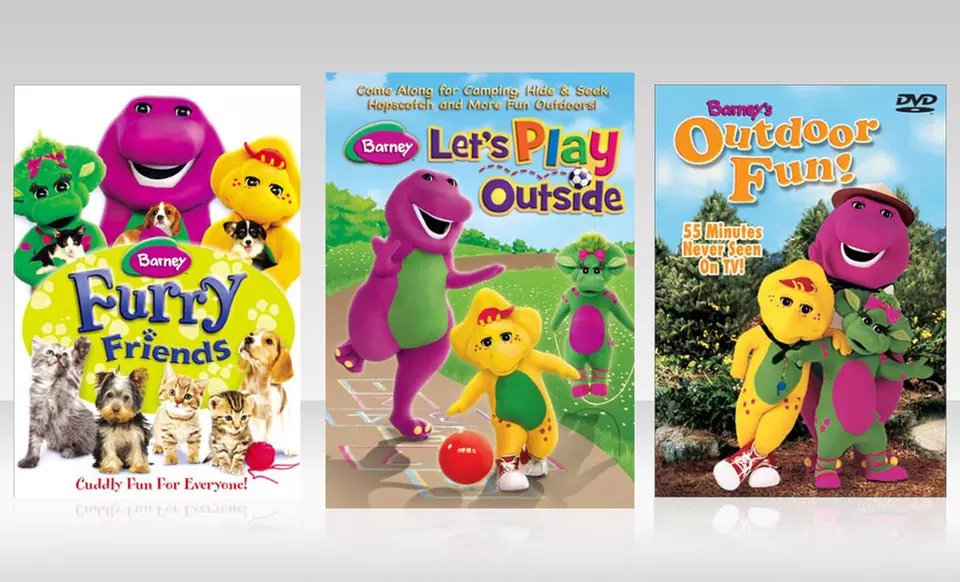 Barney DVD 3-Pack. - Primary Image