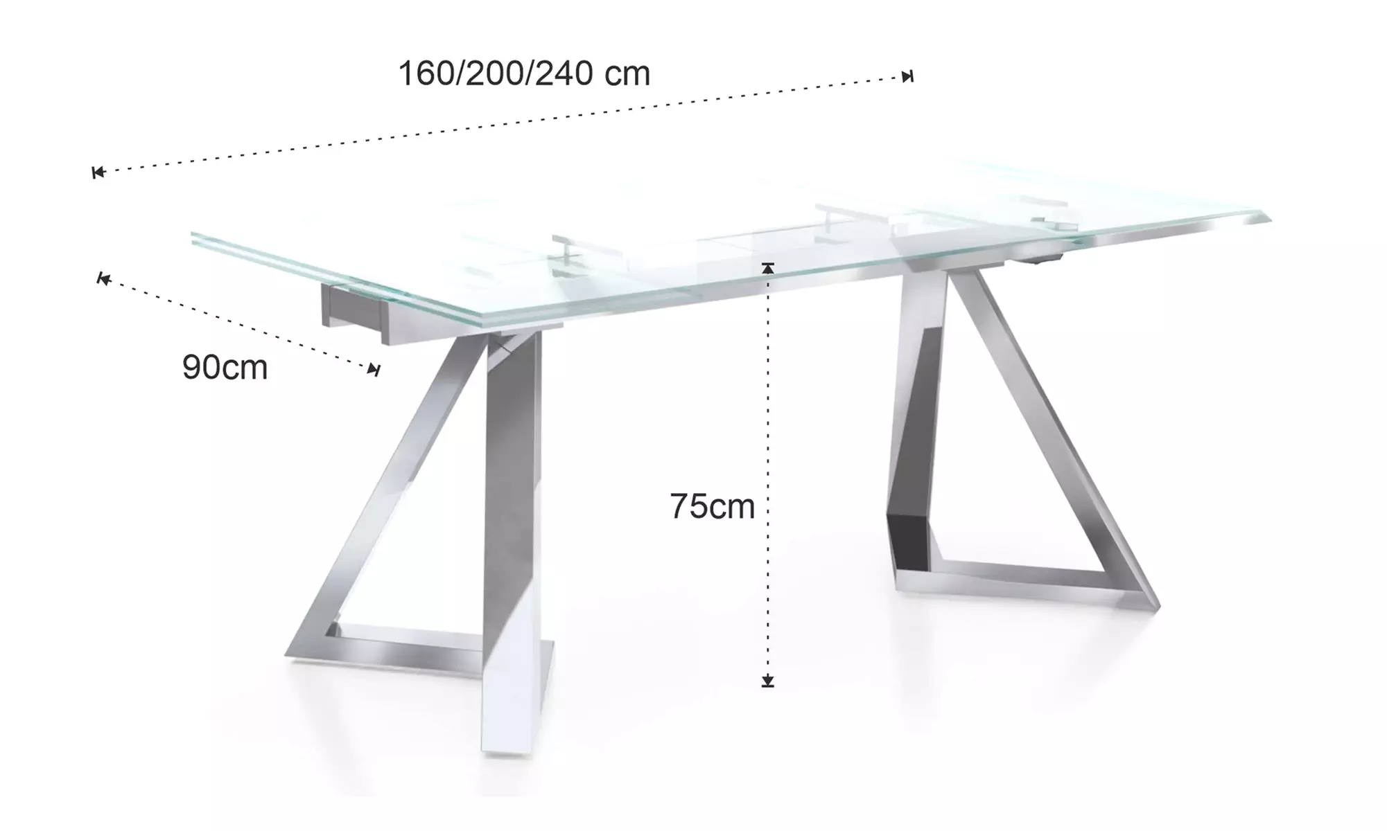 Tomasucci Ausziehbarer Esstisch