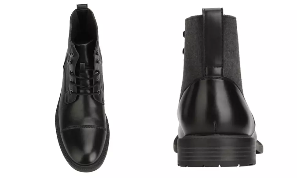 Kenneth Cole Unlisted Men's Lace-Up or Buckle-Accent Roll Boots (Size 8.5) - Second Medium