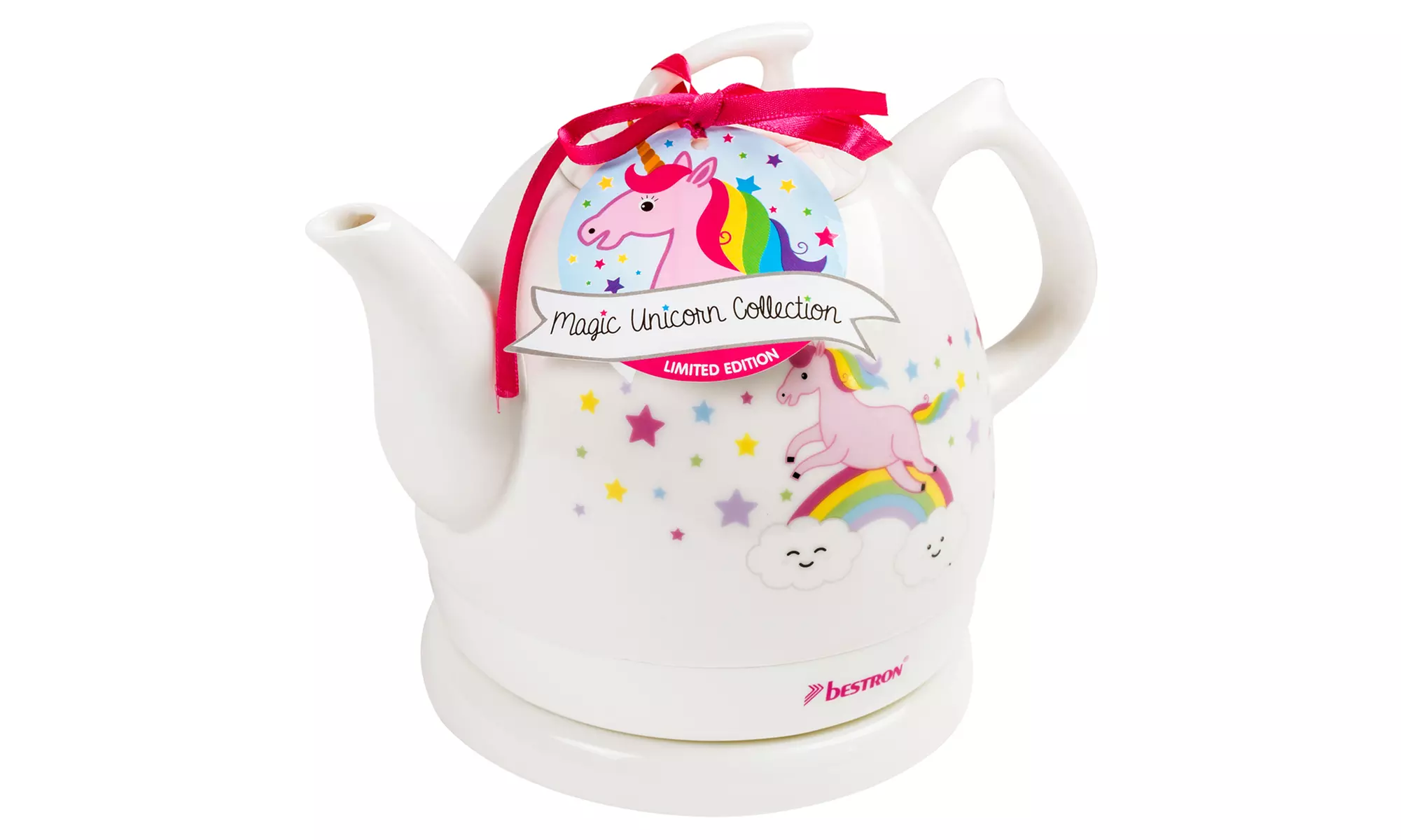 Théière électrique en céramique design 0.8 L - Second Medium