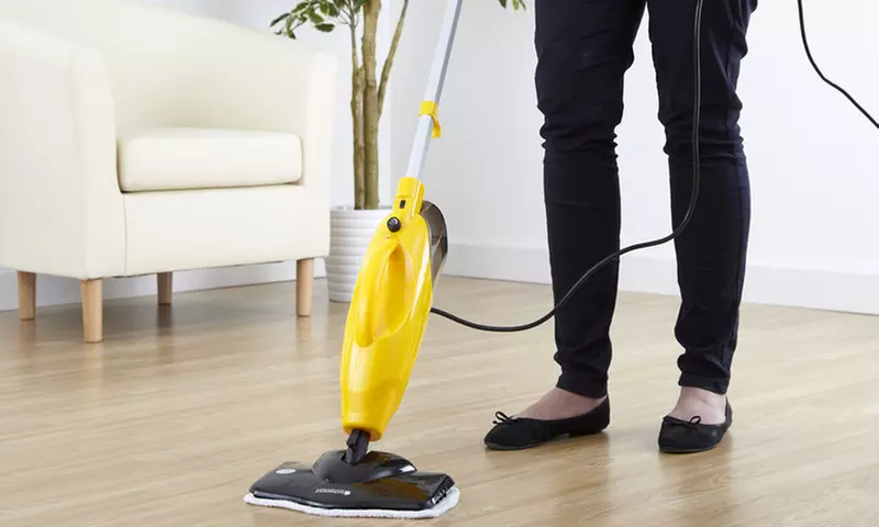 X5 GrimeBuster 5-in-1 Steam Mop for £34.99 With Free Delivery (65% Off) - Primary Image