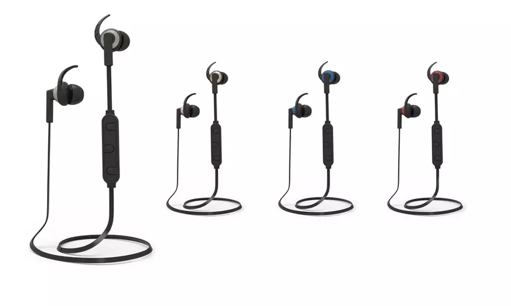 iPop Swift In-Ear Wireless Bluetooth Headphones with Built-in Mic and Carrying Case  - Primary Image