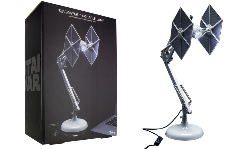 Image 1: Star Wars TIE Fighter Desk Lamp