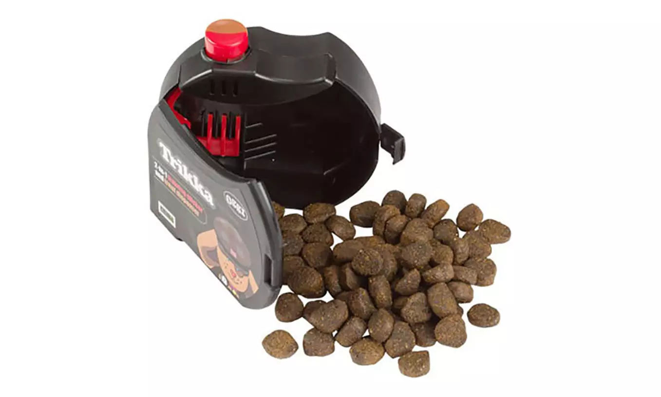 Two Trikka Clicker Dog Training Treat Devices - Second Medium