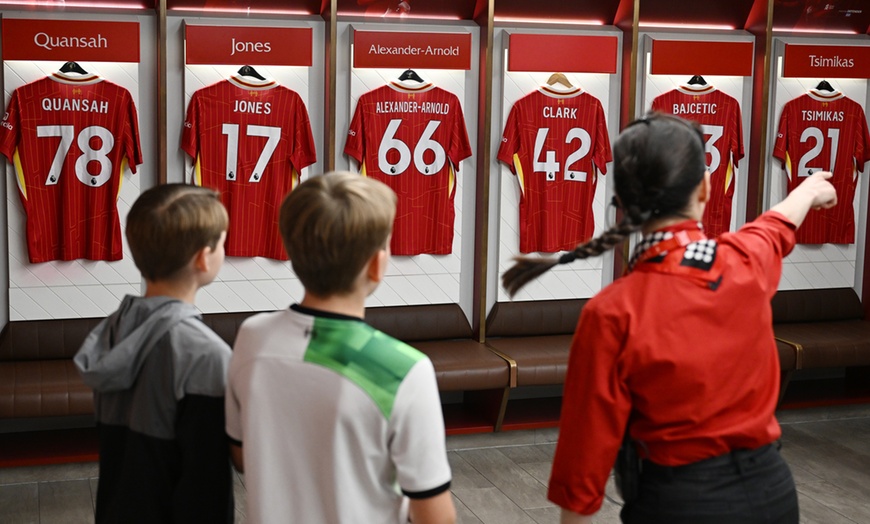 Image 9: Liverpool FC Stadium Tour with a Museum & Souvenir Guide Book 