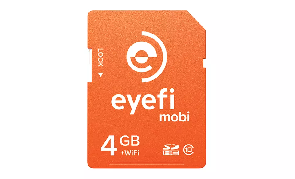 Eyefi Mobi 4GB WiFi SDHC Card - Primary Image
