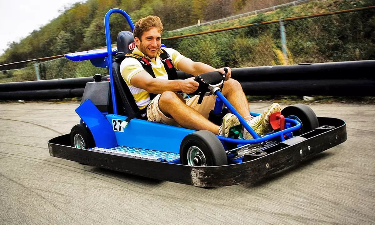 Go-Karting and Mini Golf for Two or Four or 10 Batting Cage Tokens at Statler's Fun Center (Up to 45% Off) - Primary Image