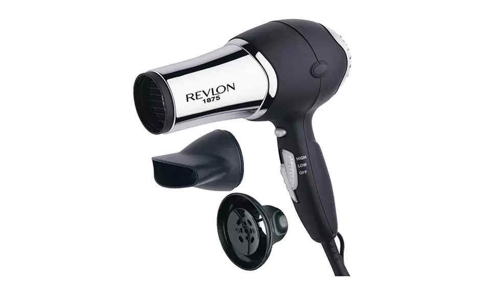 Revlon 1875W Chrome Turbo Hair Dryer - Primary Image