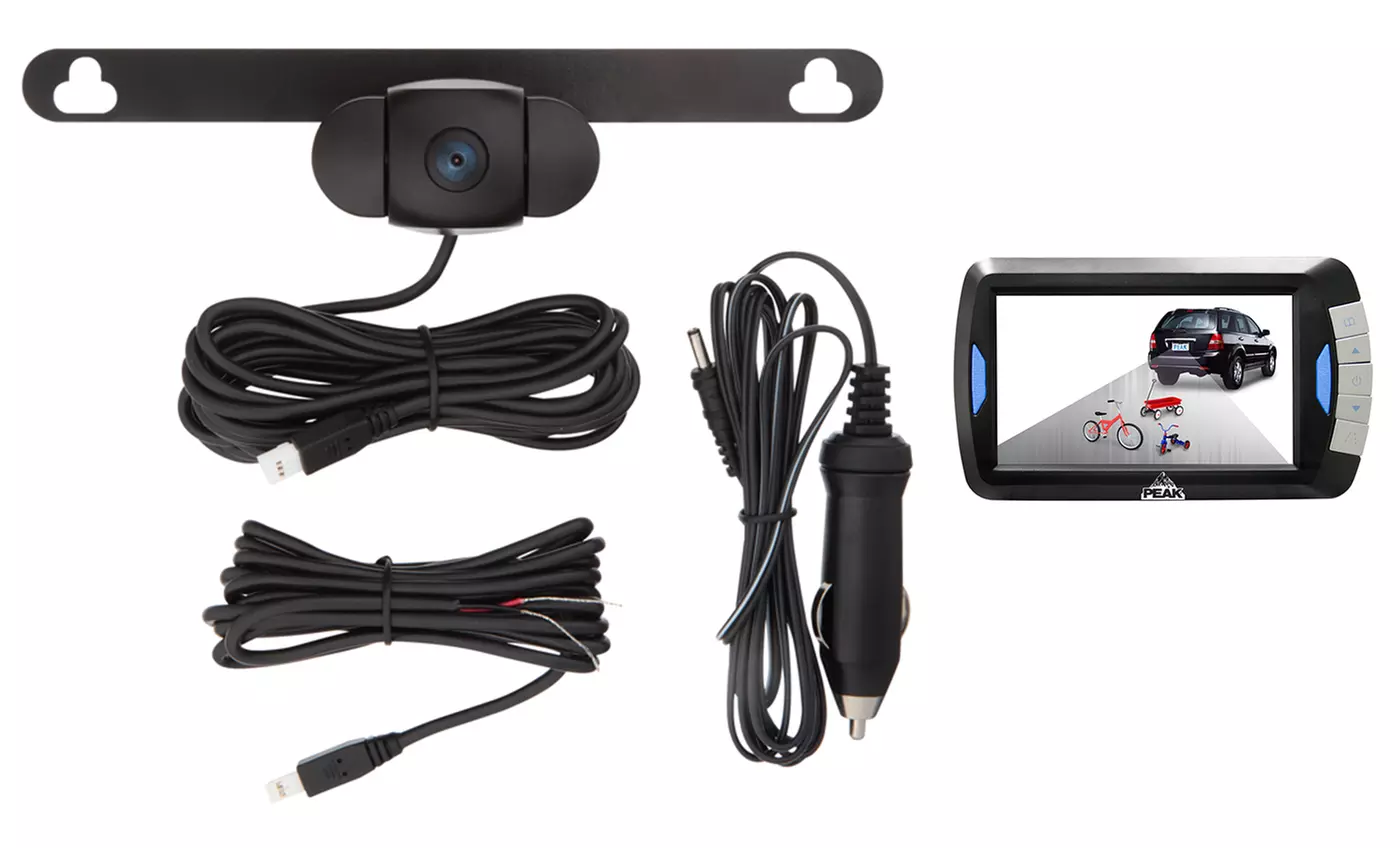 Peak Car Backup Camera Kit with 4.3" Monitor - Second Medium