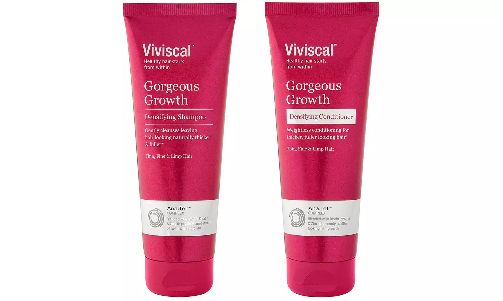 Viviscal Gorgeous Growth Densifying Shampoo, Conditioner, or Set - Primary Image