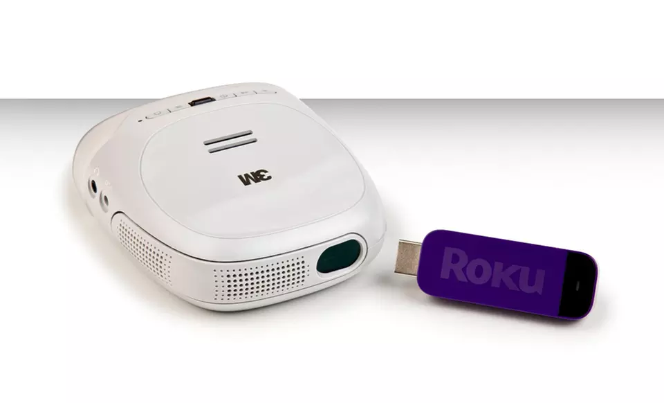 3M Portable Wireless Projector with Roku Streaming Stick. Free Shipping and Returns. - Primary Image